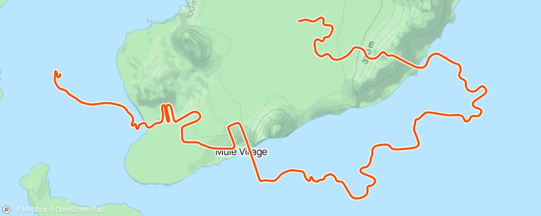 Map of the activity, Zwift - Group Workout: Chanel's Cafe Ride on Watopia's Waistband in Watopia