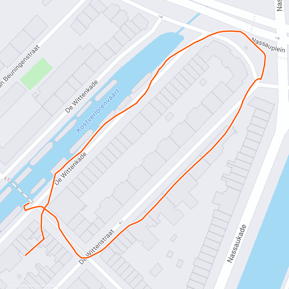 Карта физической активности (1 week na het ongeluk, we beginnen van ver 🥲)