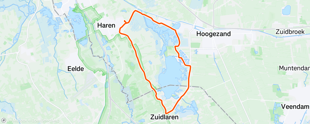 Map of the activity, Namiddagrit