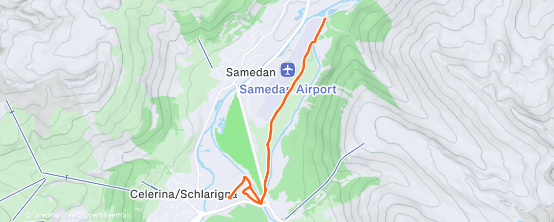 Карта физической активности (Ski Nordisch mit Norman)