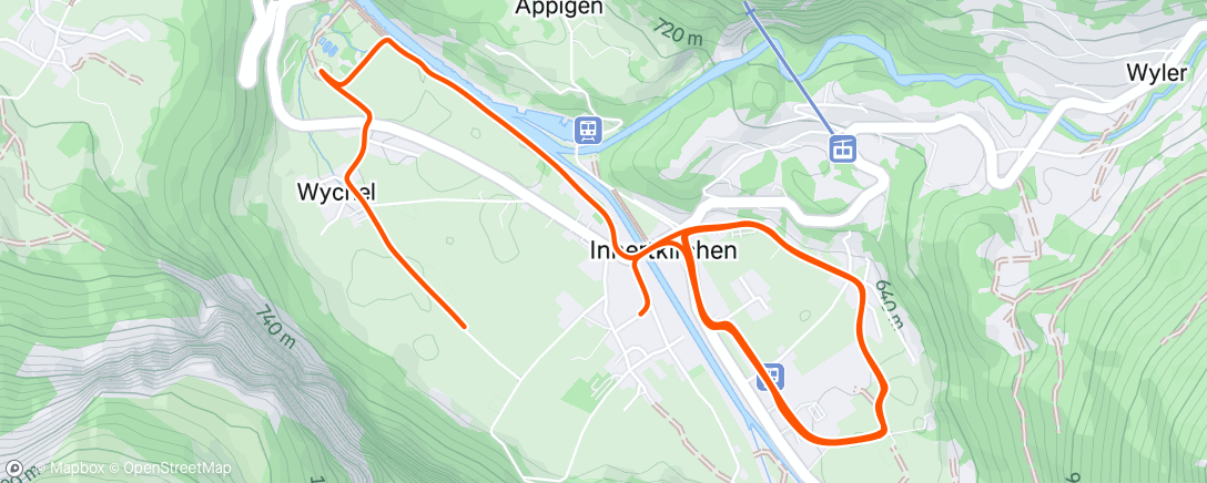 Map of the activity, einigermasse Isfrei