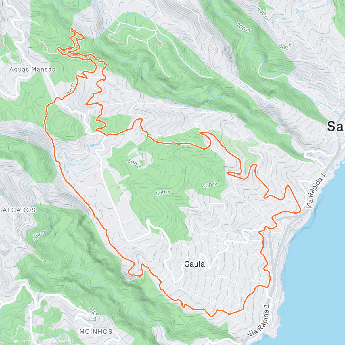 Map of the activity, Tornos
