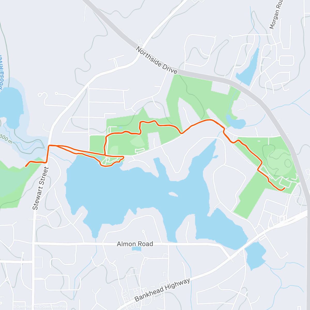 Map of the activity, This Seemed Like a Good Idea Yesterday