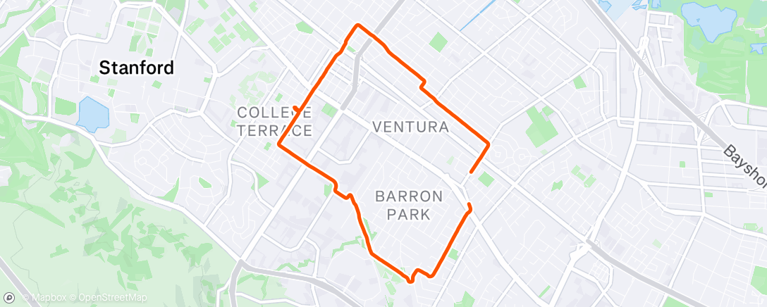 Map of the activity, College Terrace Library