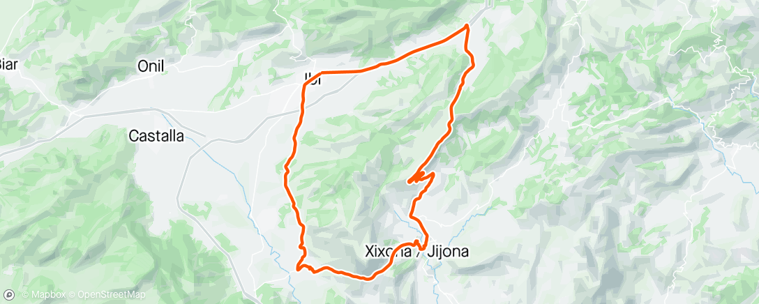 Map of the activity, Afternoon Ride 💨💨💨