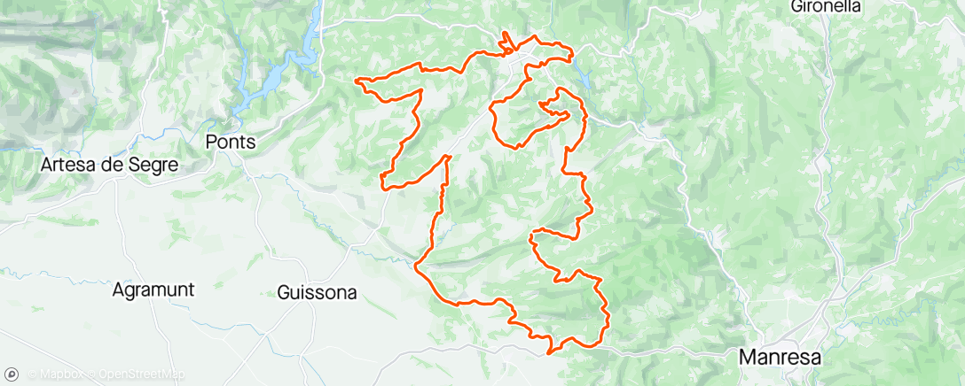 Map of the activity, Pinos Roubaix - made in Tour du Lord