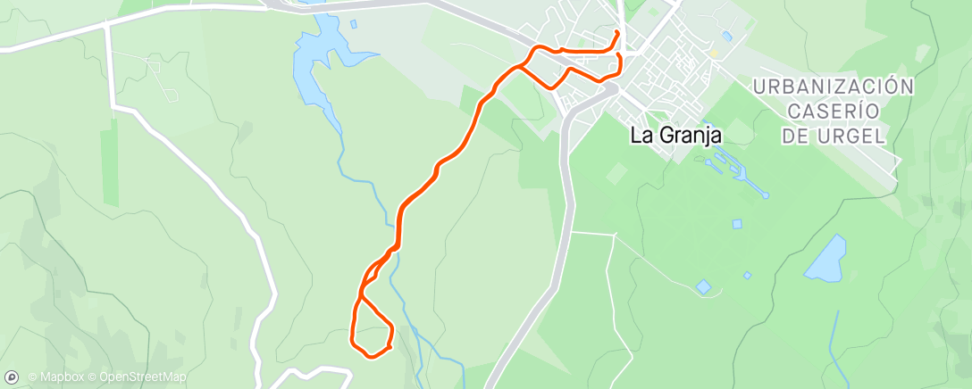 Map of the activity, Paseo con padre 🧑🏽