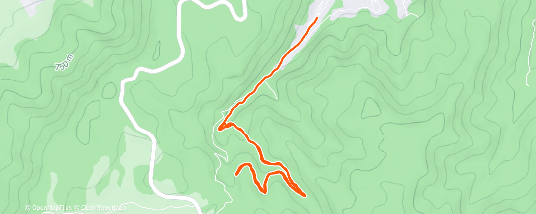 Peta aktivitas, Lunch Workout