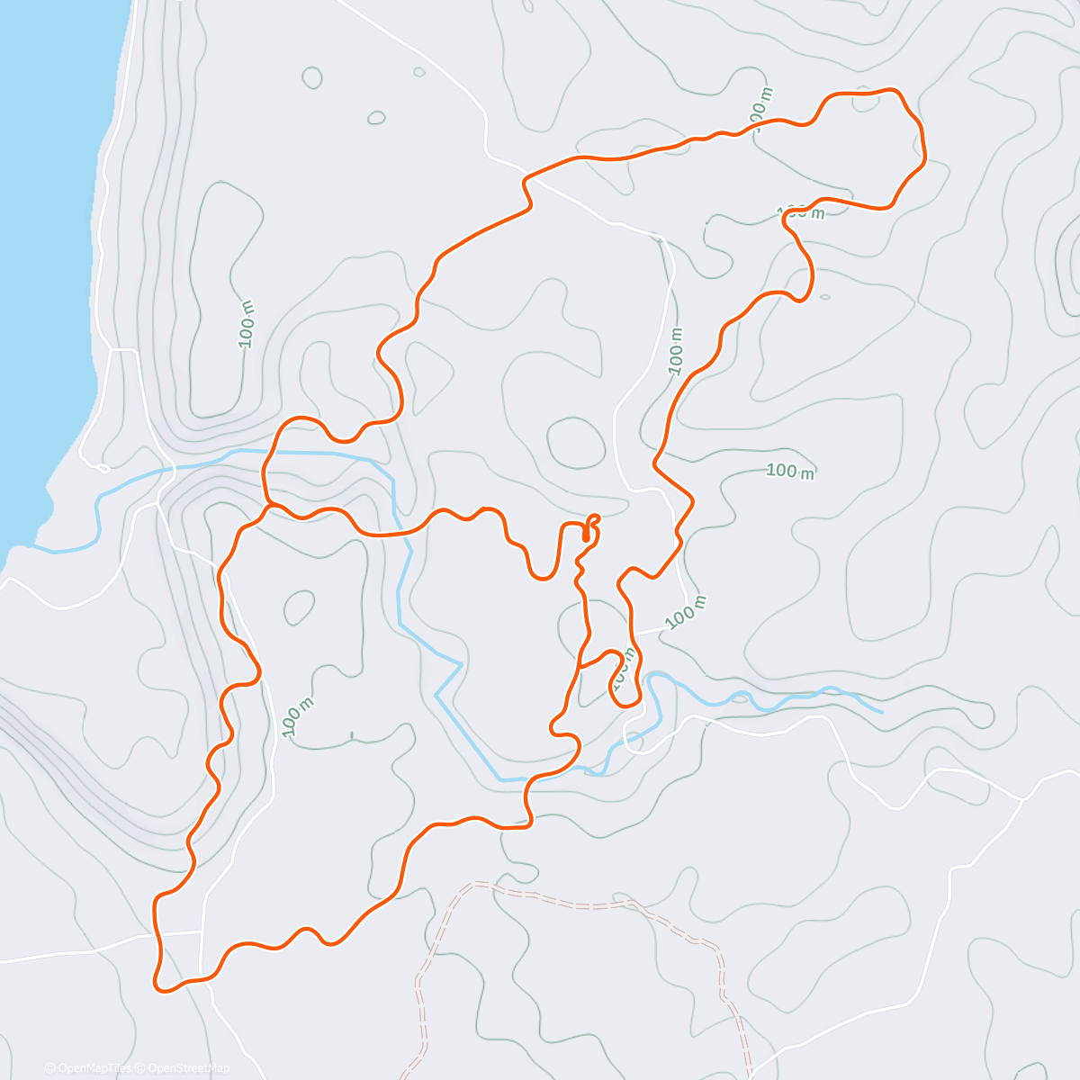 Map of the activity, Zwift - : 4x/x4 on Suki's Playground in Makuri Islands