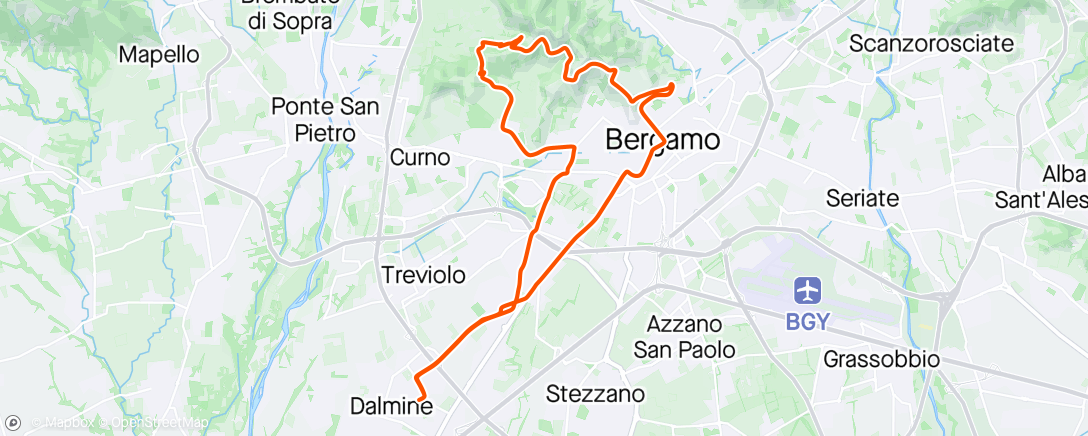 Map of the activity, 21/03/2024, First ride in summer clothes 💀