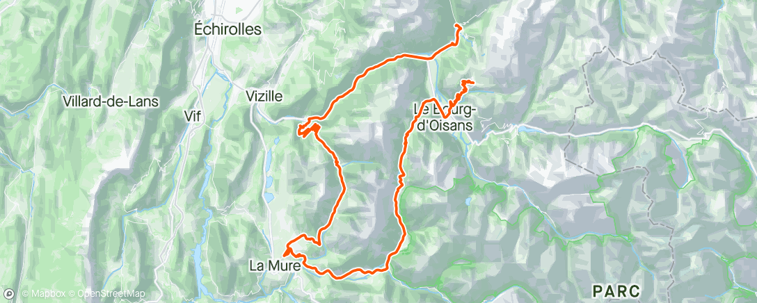 Map of the activity, Alpe d'Huez triathlon 🚴‍♂️ - Smell de la smell