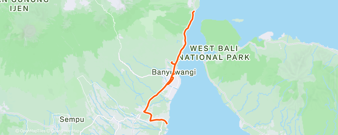 Map of the activity, Banyuwangi #106