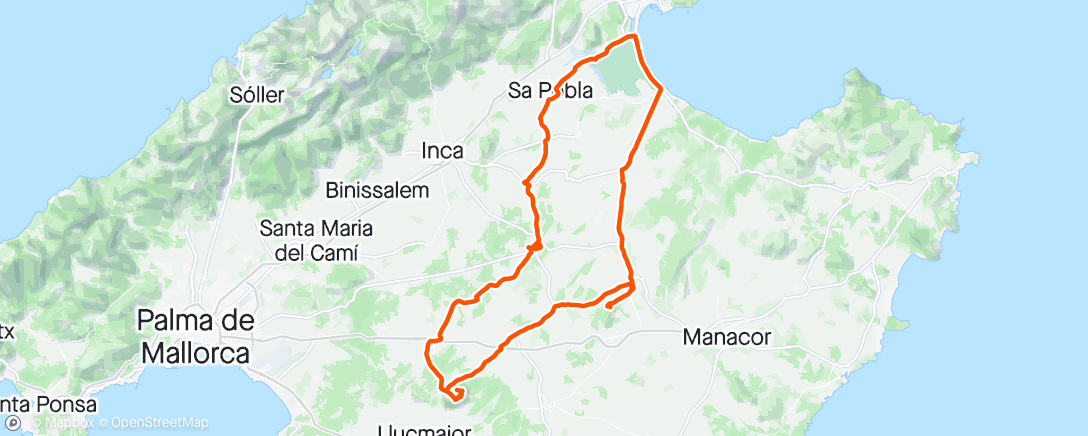 活动地图，Majorca 2024 - Day 3