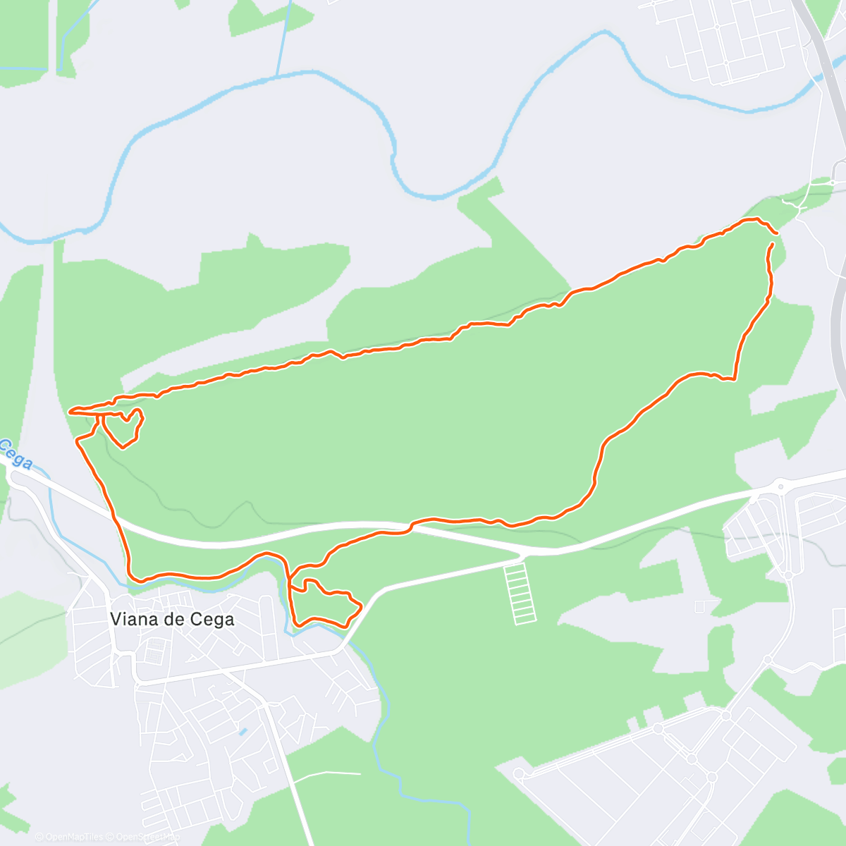 Map of the activity, Día 55 - Buen comienzo de Vacaciones