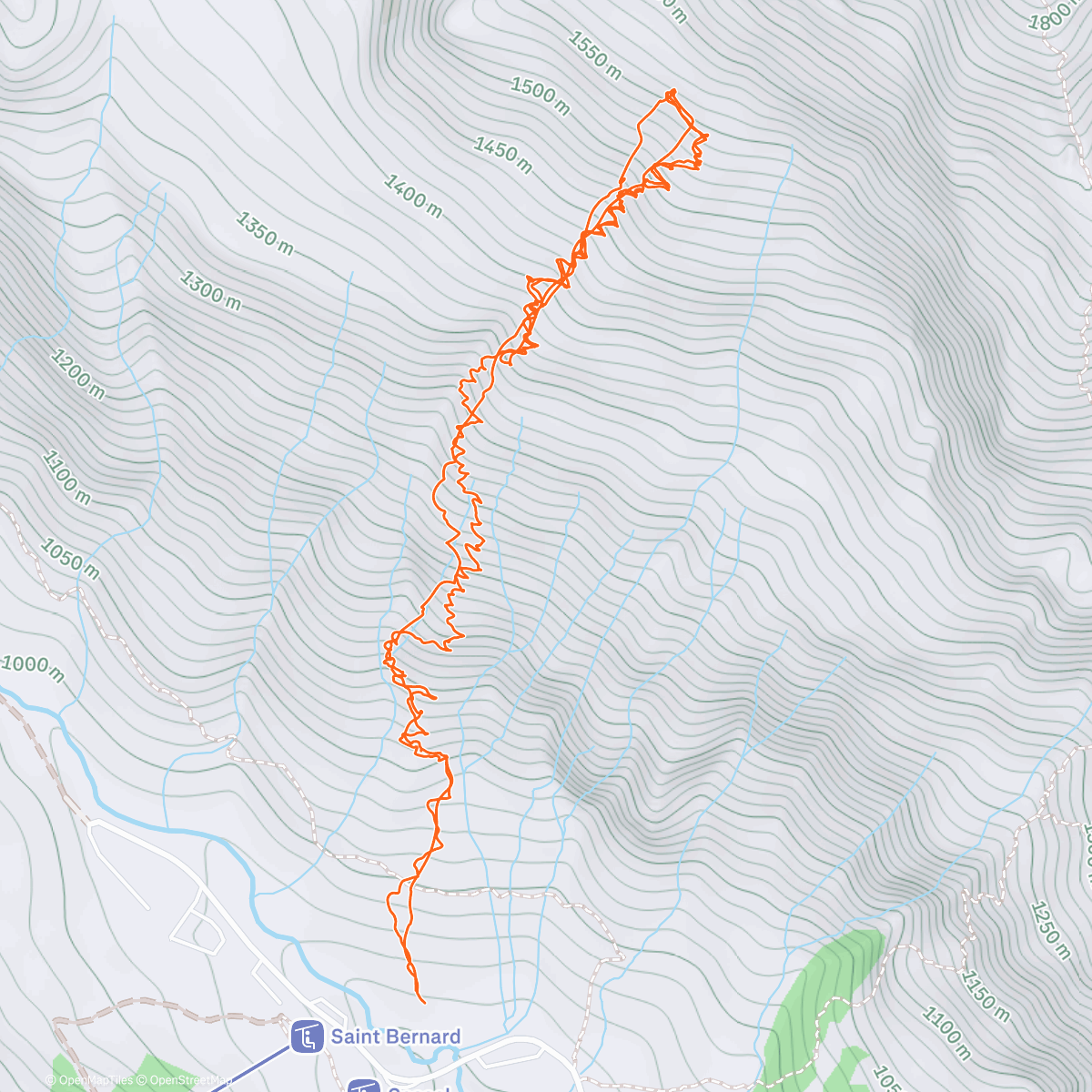 Map of the activity, 10,000 kick turns to ease into the season