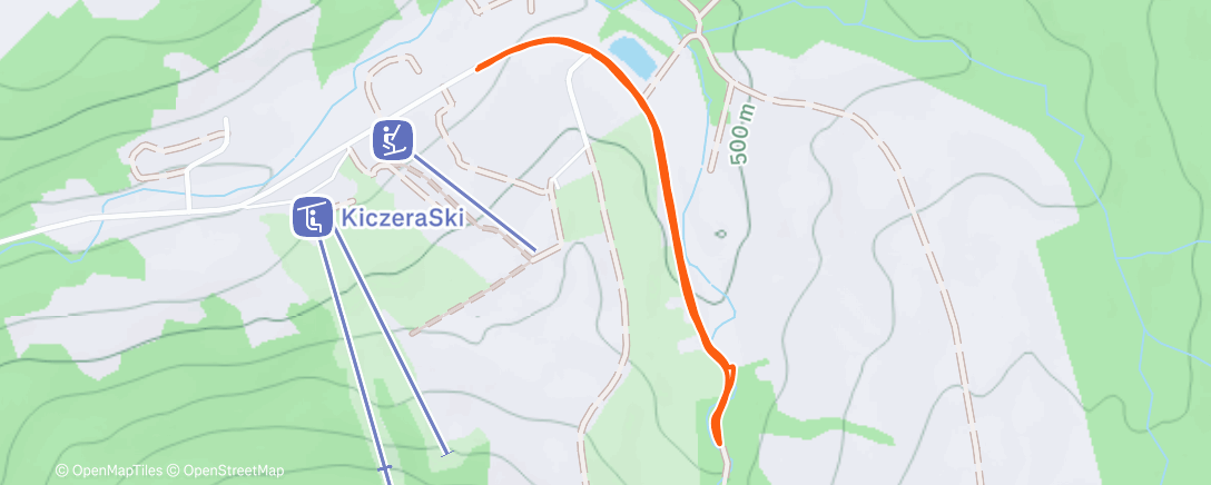 Карта физической активности (Młody się szkoli ⛷️  Ja zabijam czas ❄️🌬️)