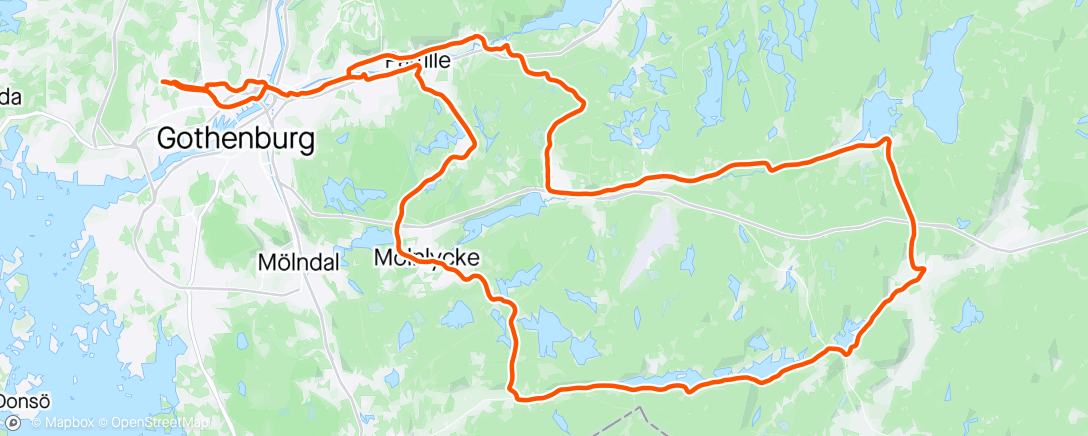 Map of the activity, Distans med SCK
