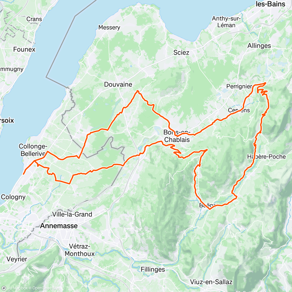 Map of the activity