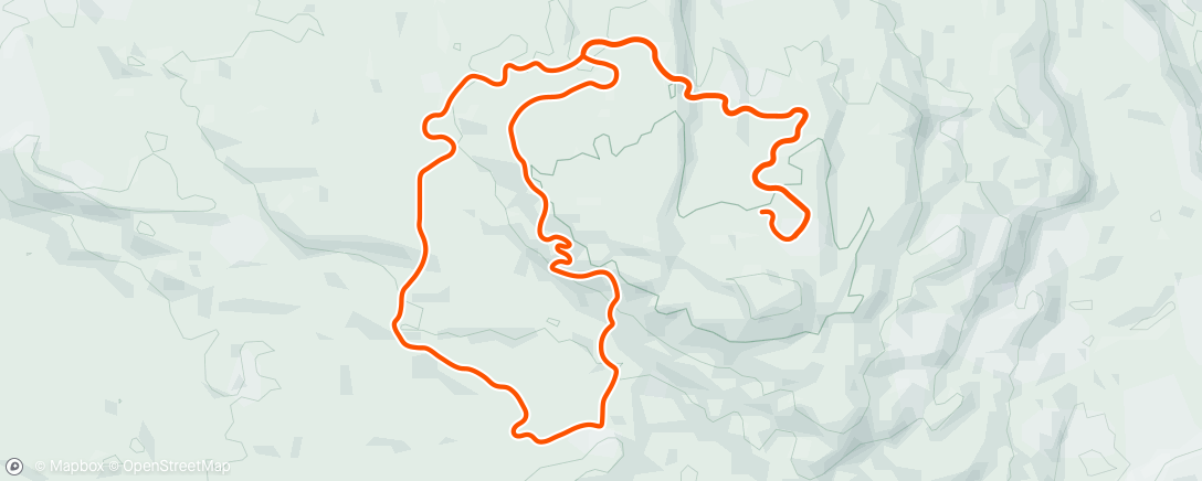 活动地图，TrainingPeaks Virtual - Crossover Circuit