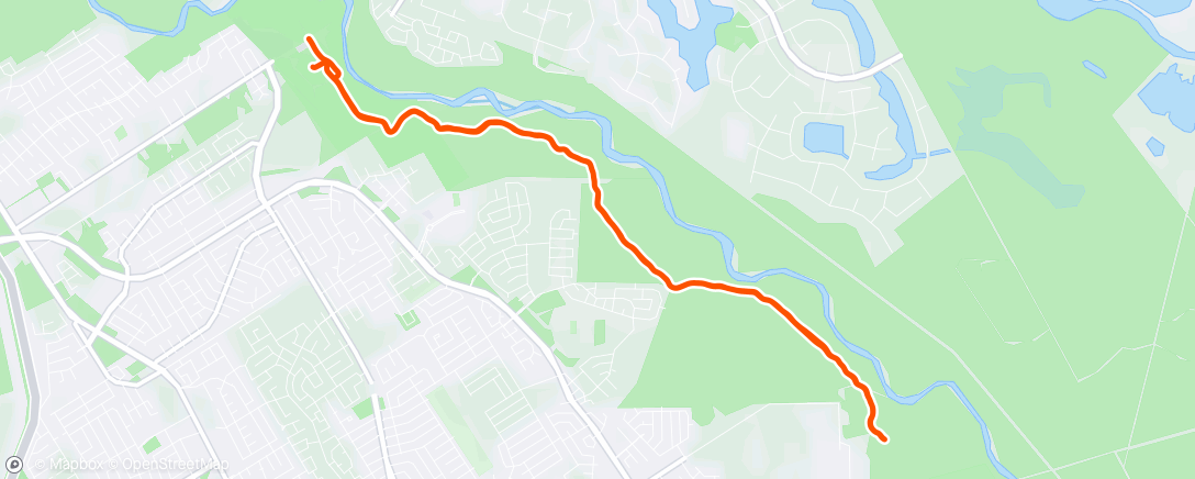 Map of the activity, Lunch Ride