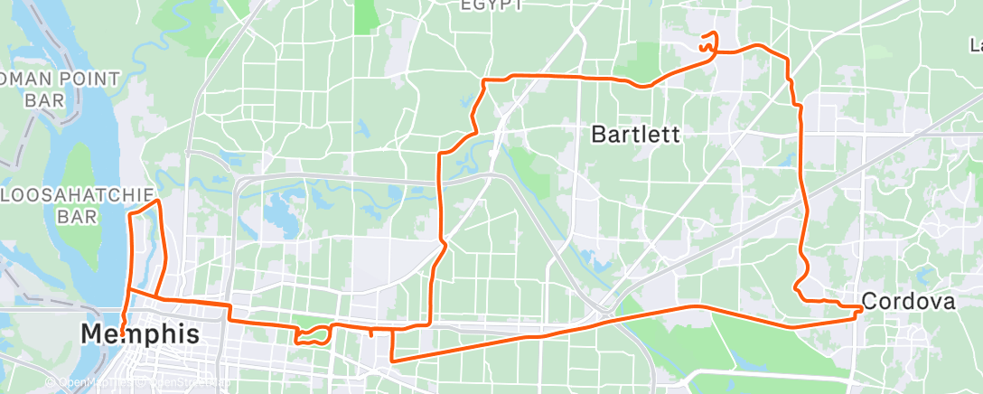 Map of the activity, ☀️ Sunny Polar Bear 🐻‍❄️ ride and then some.