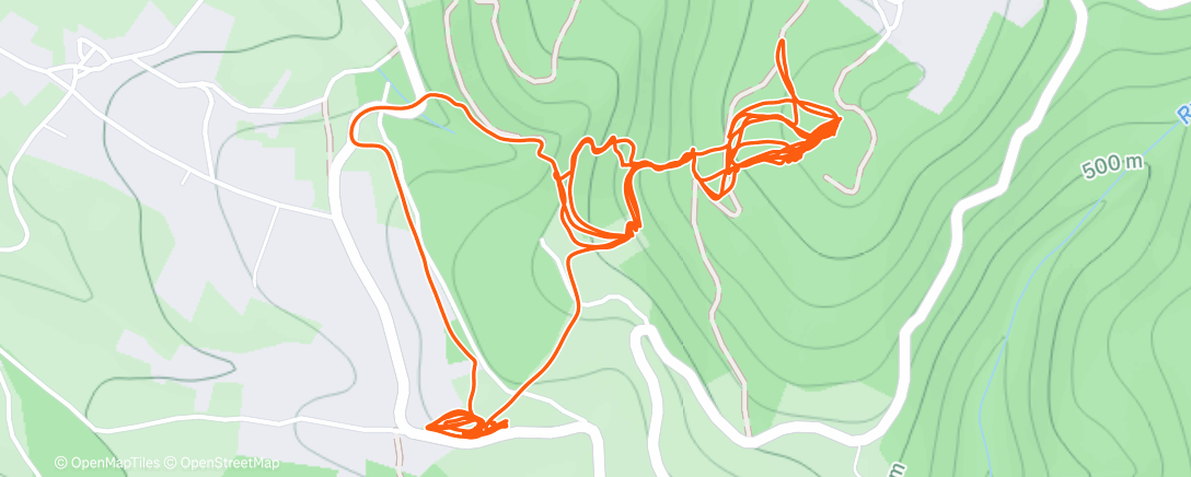 Map of the activity, Nettoyage T'es Marteaux Bike Park ⚡🍂