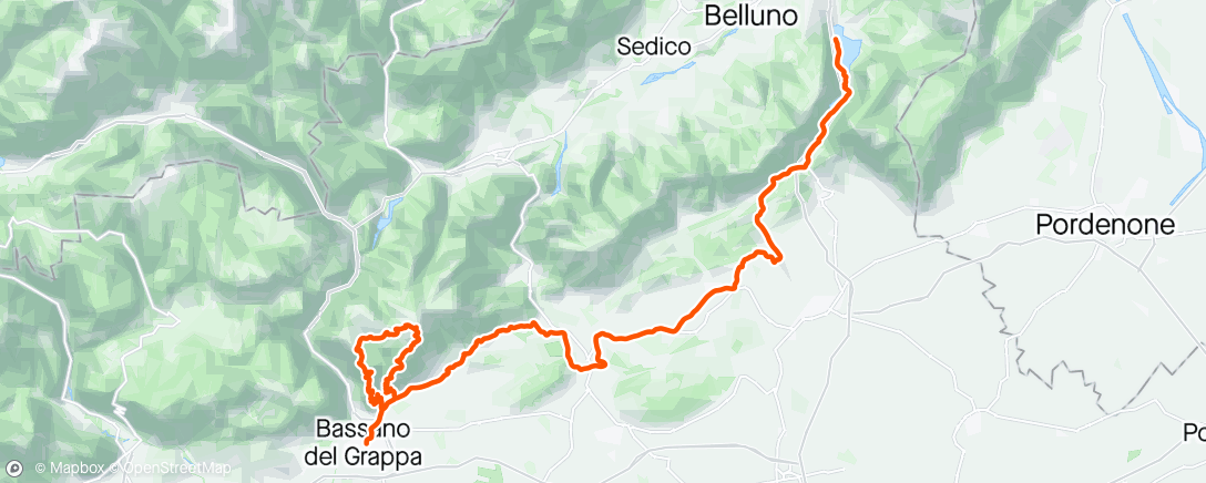 Map of the activity, 🎀 GIRO D’ITALIA 2024 🎀 20 tappa