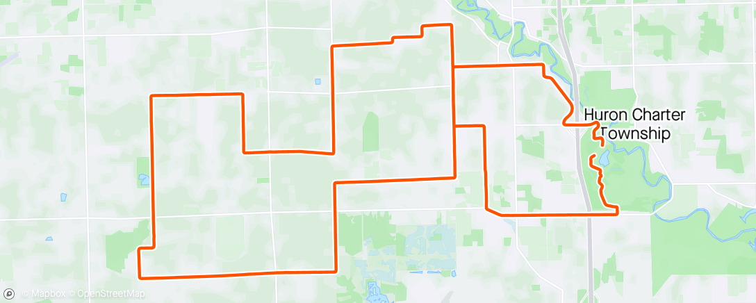Map of the activity, A Superb Gravel Ride
