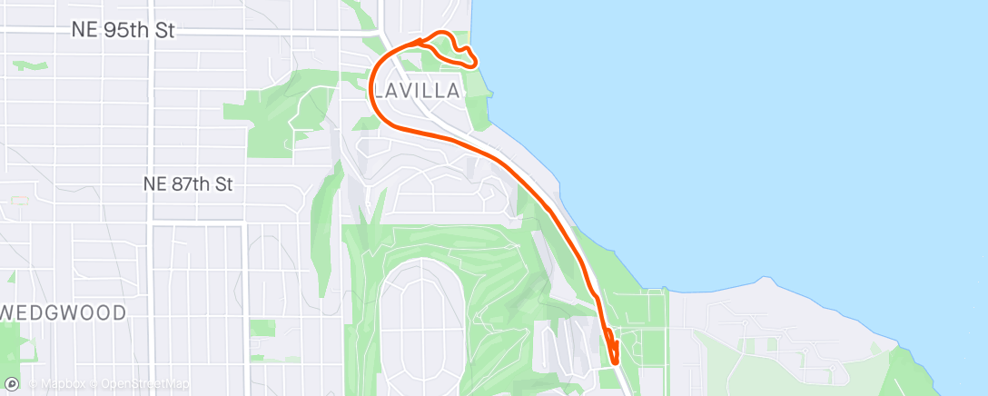 Map of the activity, Magnuson brewery run