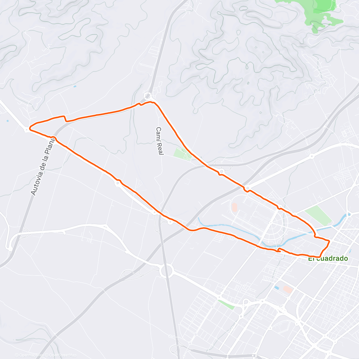 Карта физической активности (Amaneciendo por Castellon)