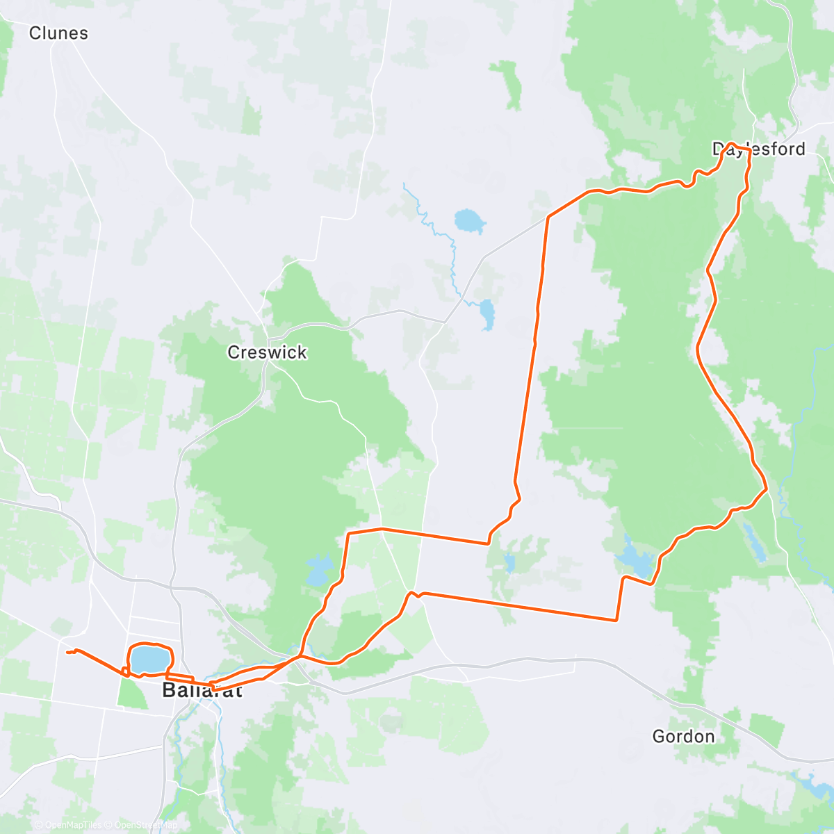 Map of the activity, Ever seen anyone ride with 2 saddles?