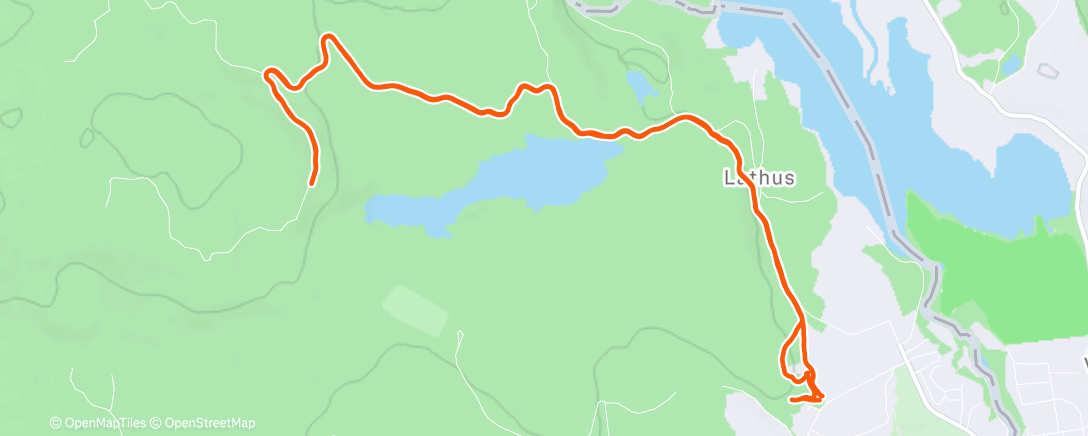 活动地图，Evening Run