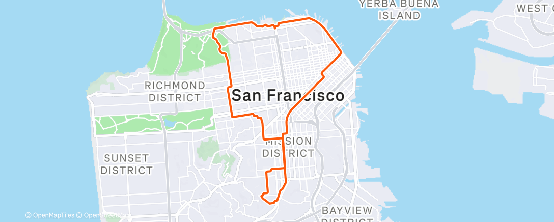 Map of the activity, Between rain