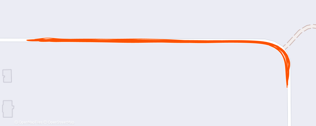 Map of the activity, Morning Run