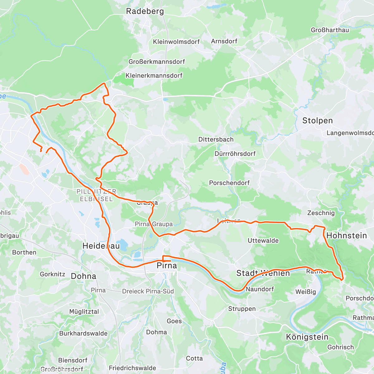 Map of the activity, Ent🪿🍗 en 🫄 im ☀️