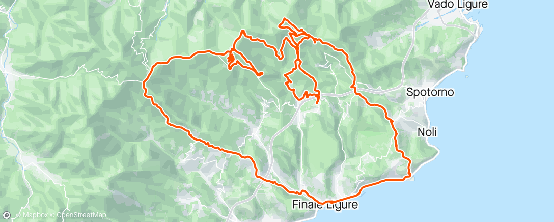 Map of the activity, EDR Finale