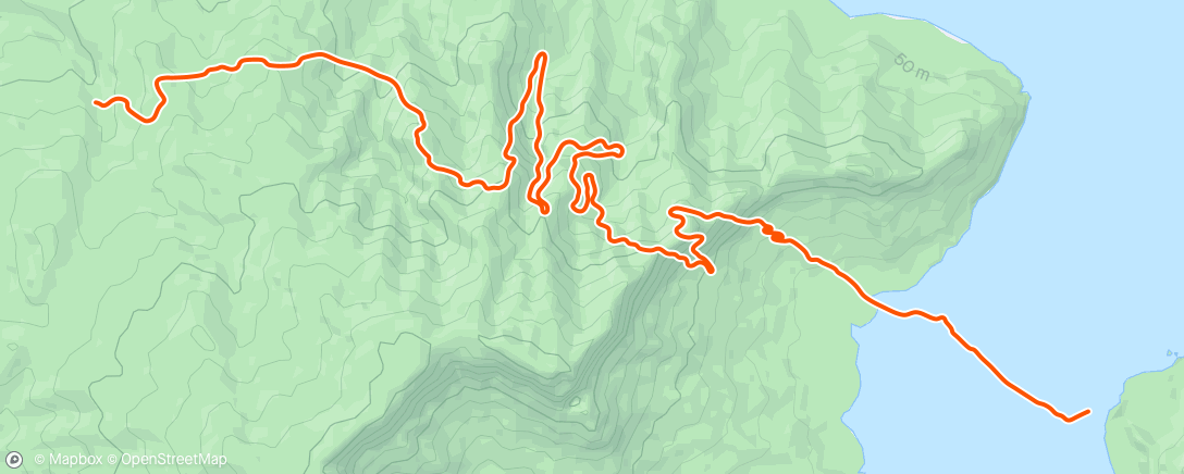 「Zwift - Climb Portal: Col de la Madone at 100% Elevation in Watopia」活動的地圖