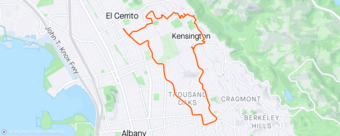 Map of the activity, Quick ride to cap the weekend