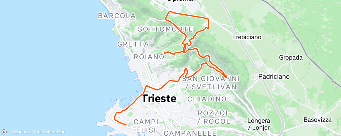 Map of the activity, Ritorno per Banne