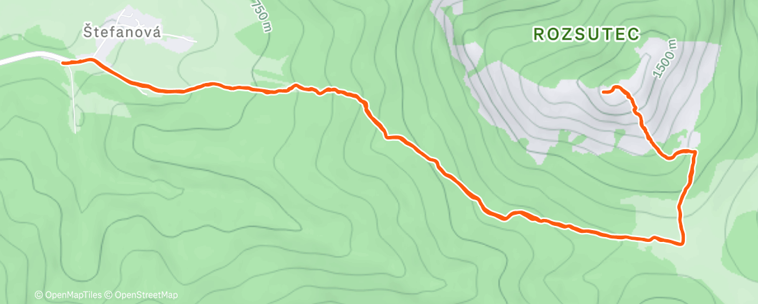 Карта физической активности (Rozsutec❄️)