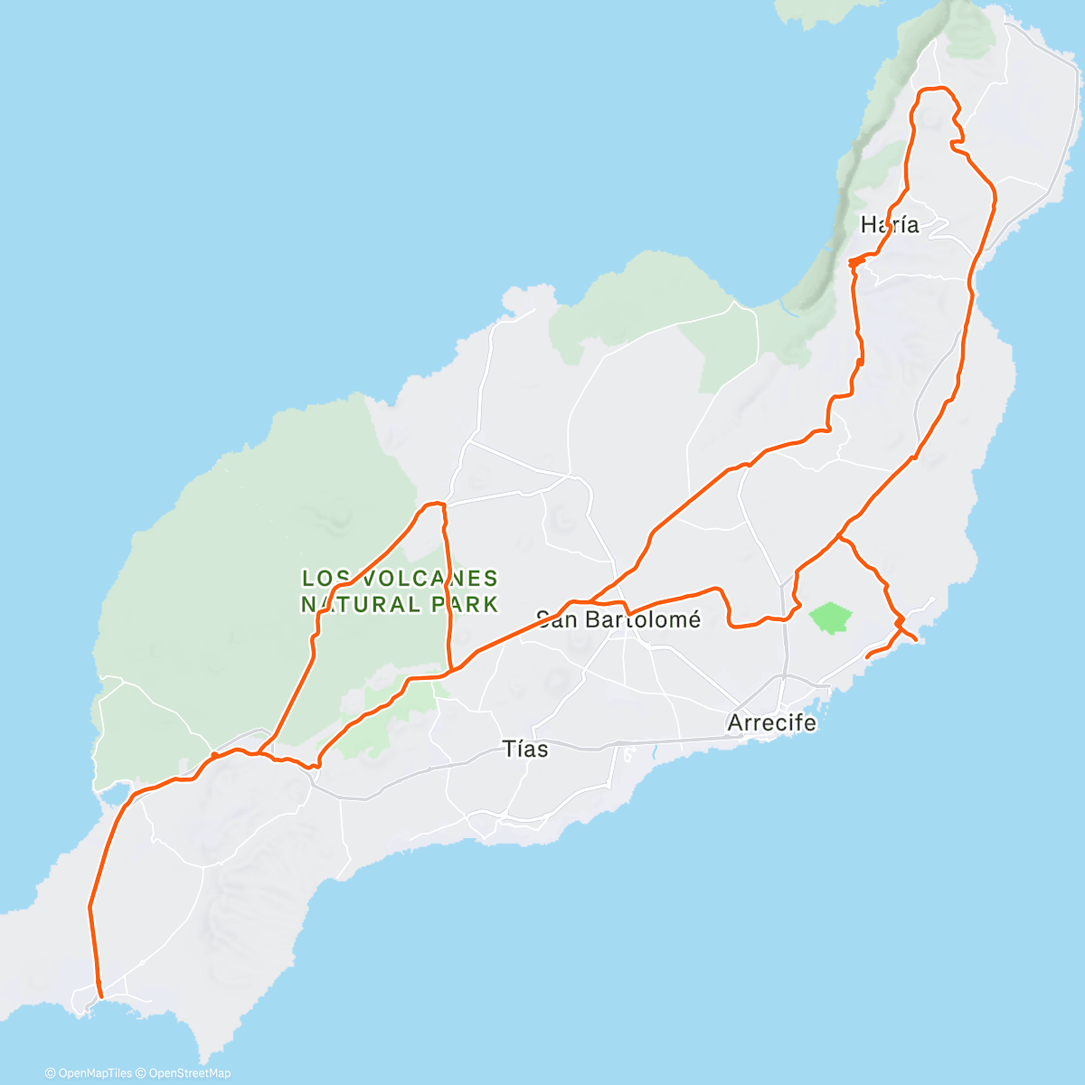 Карта физической активности (Café con leche für 1,50€ 😍)