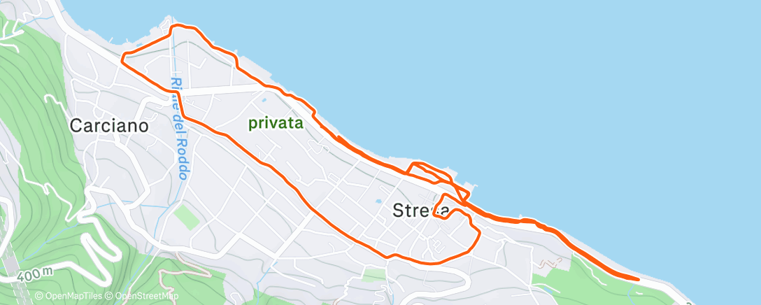 Карта физической активности (🇮🇹 Expanding the route a bit)