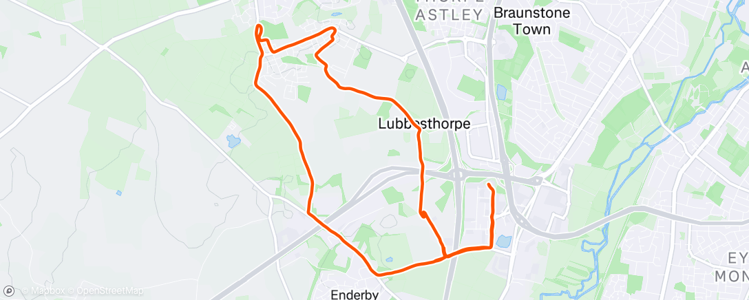 Map of the activity, Tour of twelve