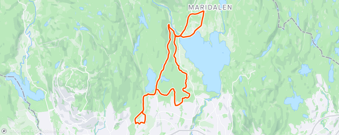 Map of the activity, Søndag