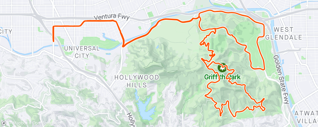 Map of the activity, CAMP STRAVA 🧡