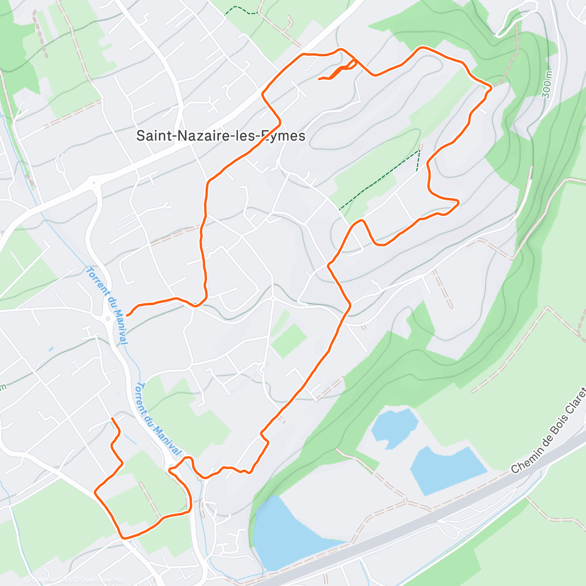 Карта физической активности (Bain de ☀️ avec Cécile)