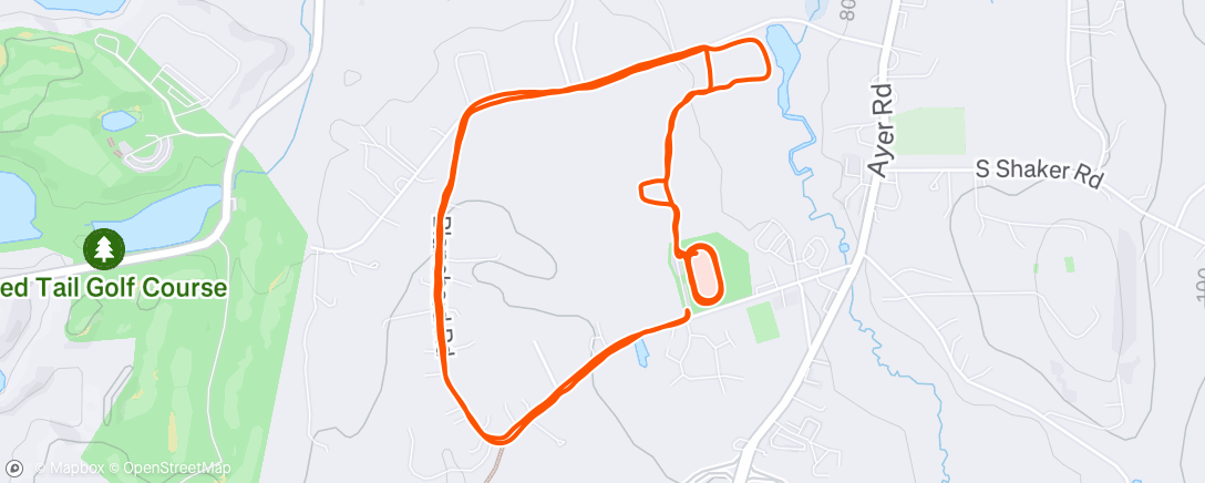 Map of the activity, Rubber laps