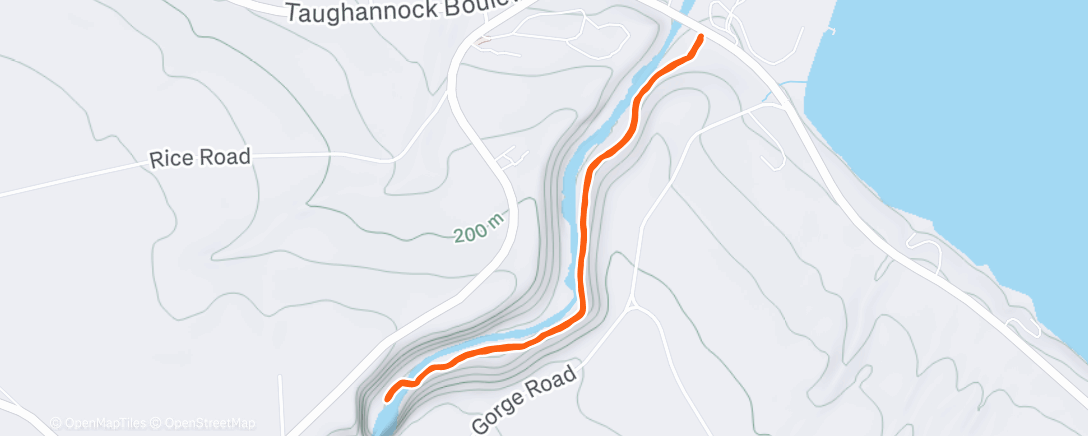 Map of the activity, First Day Hike