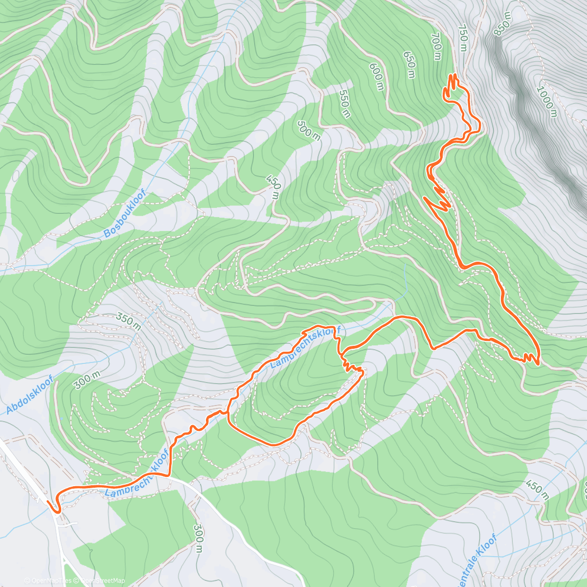 Map of the activity, Jonkies fix