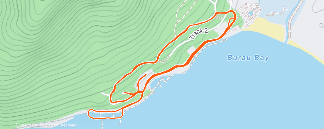 Map of the activity, 10x400m 🥵
